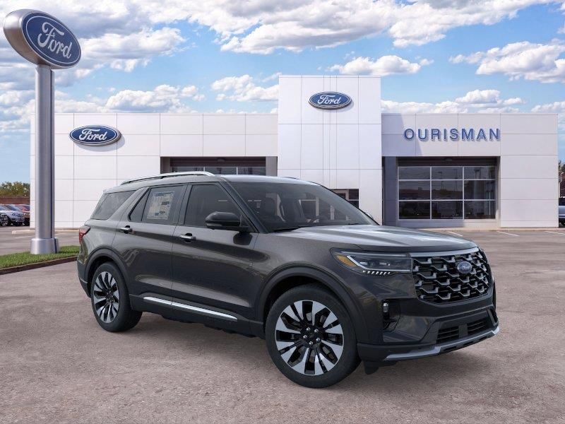 Black Metallic 2026 Ford Explorer SUV / Crossover All-Wheel Drive Automatic
