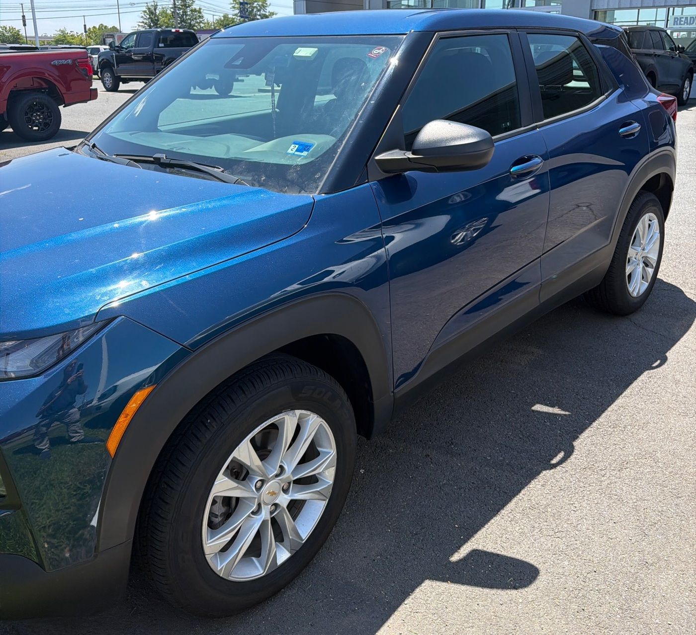 Pacific Blue Metallic 2021 Chevrolet Trailblazer SUV / Crossover Four-Wheel Drive 9-Speed Automatic