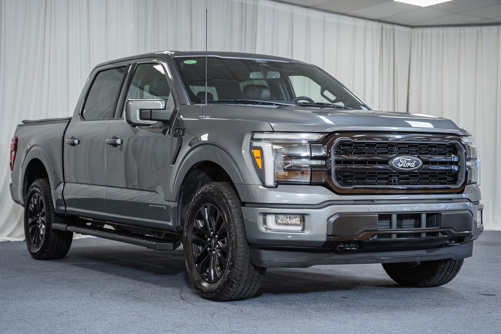 Carbonized Gray Metallic 2024 Ford F-150 Pickup Truck Four-Wheel Drive Automatic