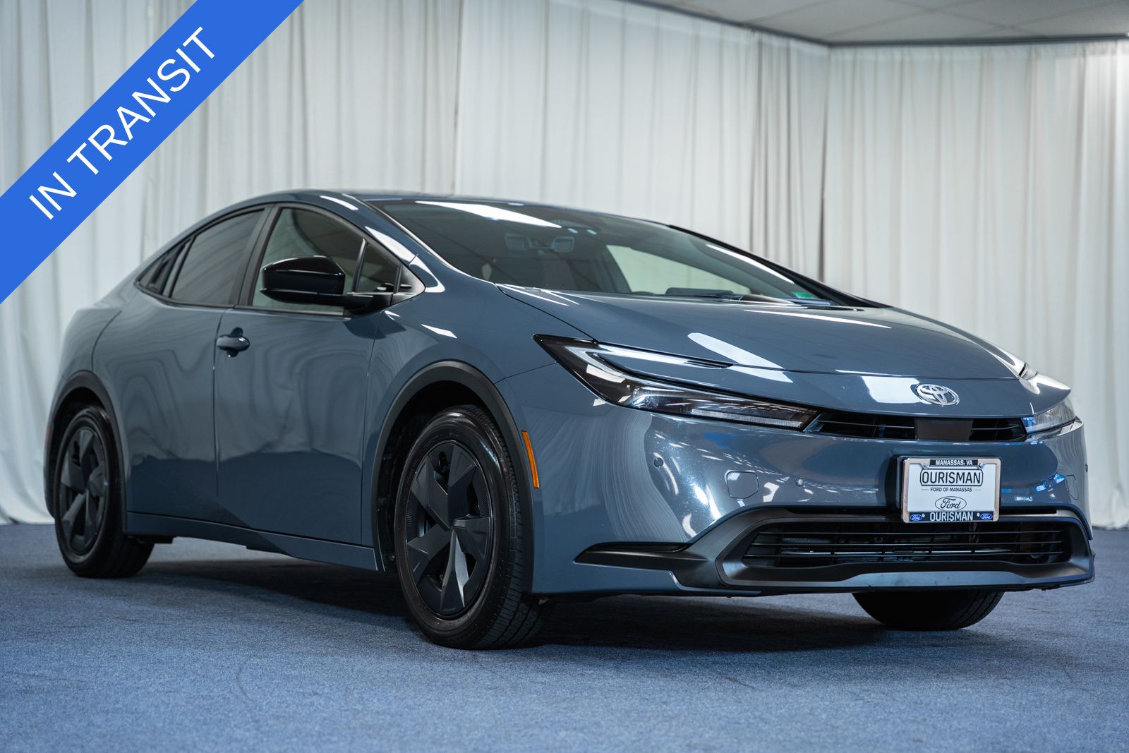 Guardian Gray 2024 Toyota Prius LE FWD Hatchback Front-Wheel Drive Continuously Variable Transmission