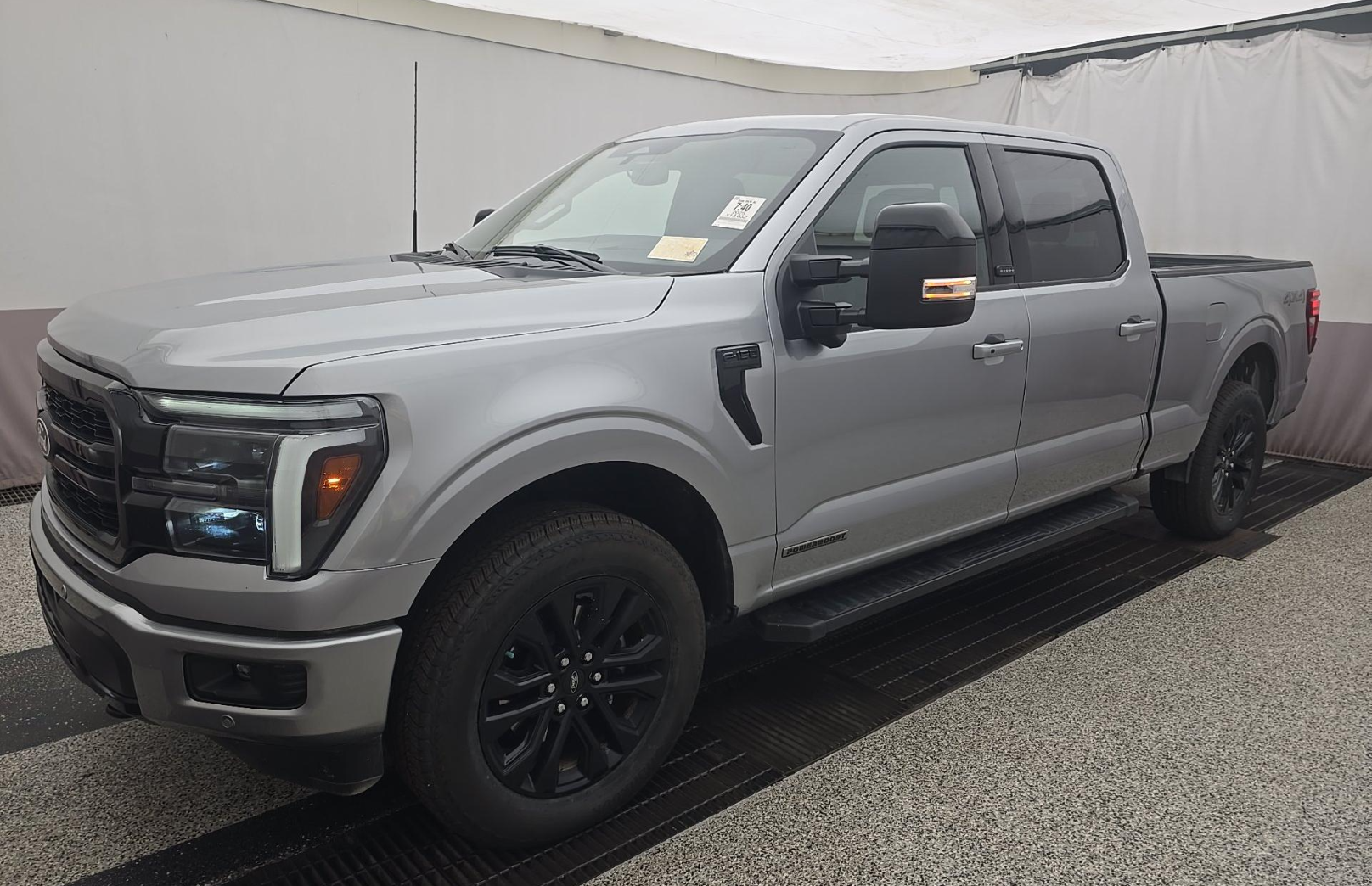 Iconic Silver Metallic 2025 Ford F-150 Pickup Truck Four-Wheel Drive Automatic