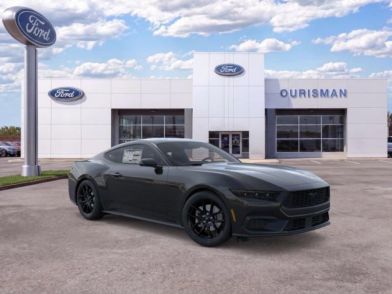 Shadow Black 2026 Ford Mustang Coupe Rear-Wheel Drive Automatic