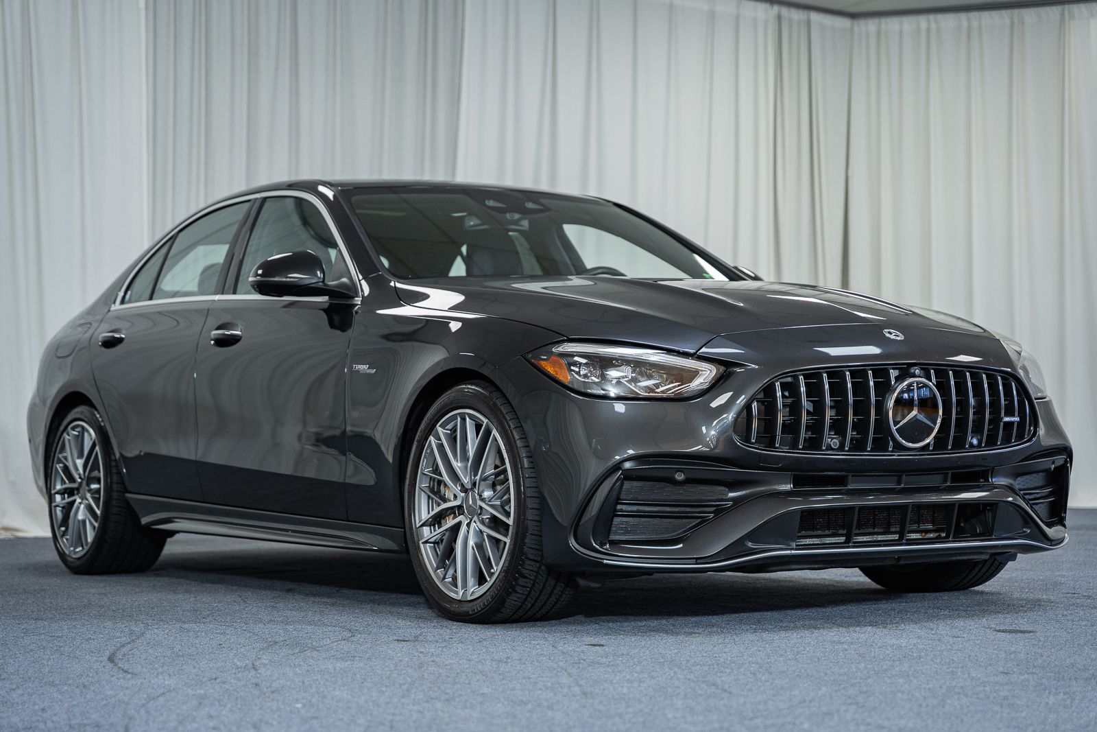 Selenite Gray Metallic 2023 Mercedes-Benz C-Class Convertible All-Wheel Drive 9-Speed Automatic