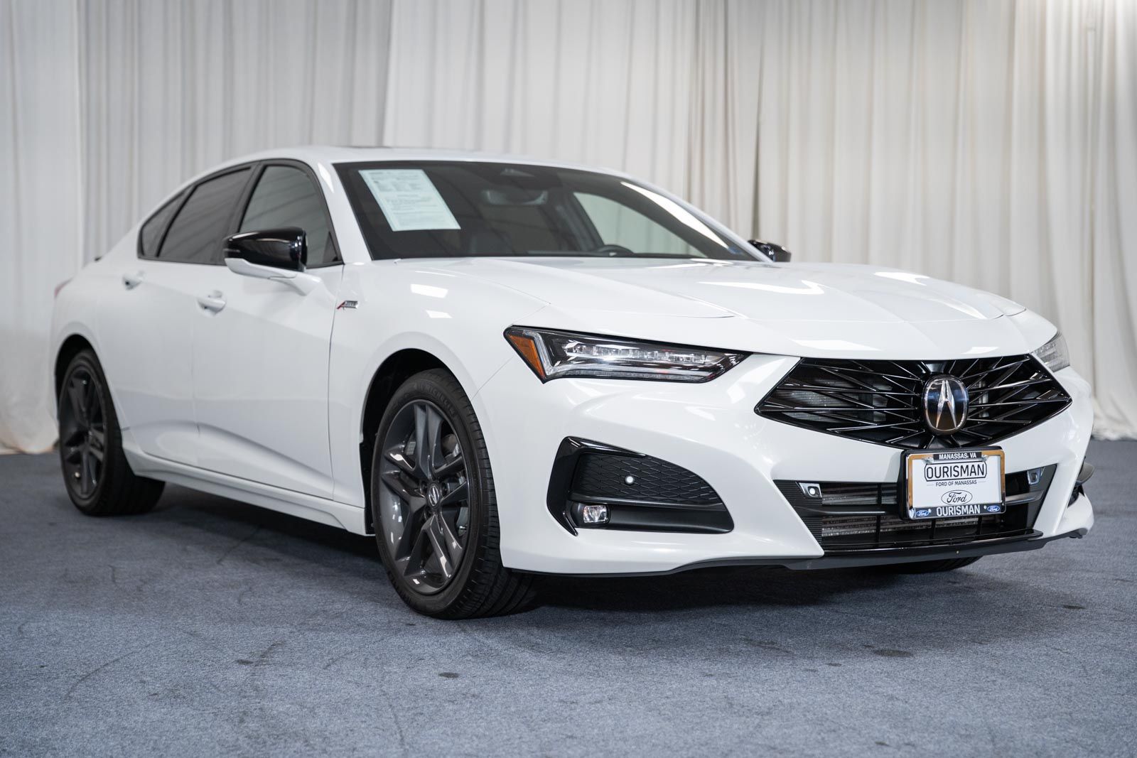 Platinum White Pearl 2024 Acura TLX Sedan All-Wheel Drive Automatic