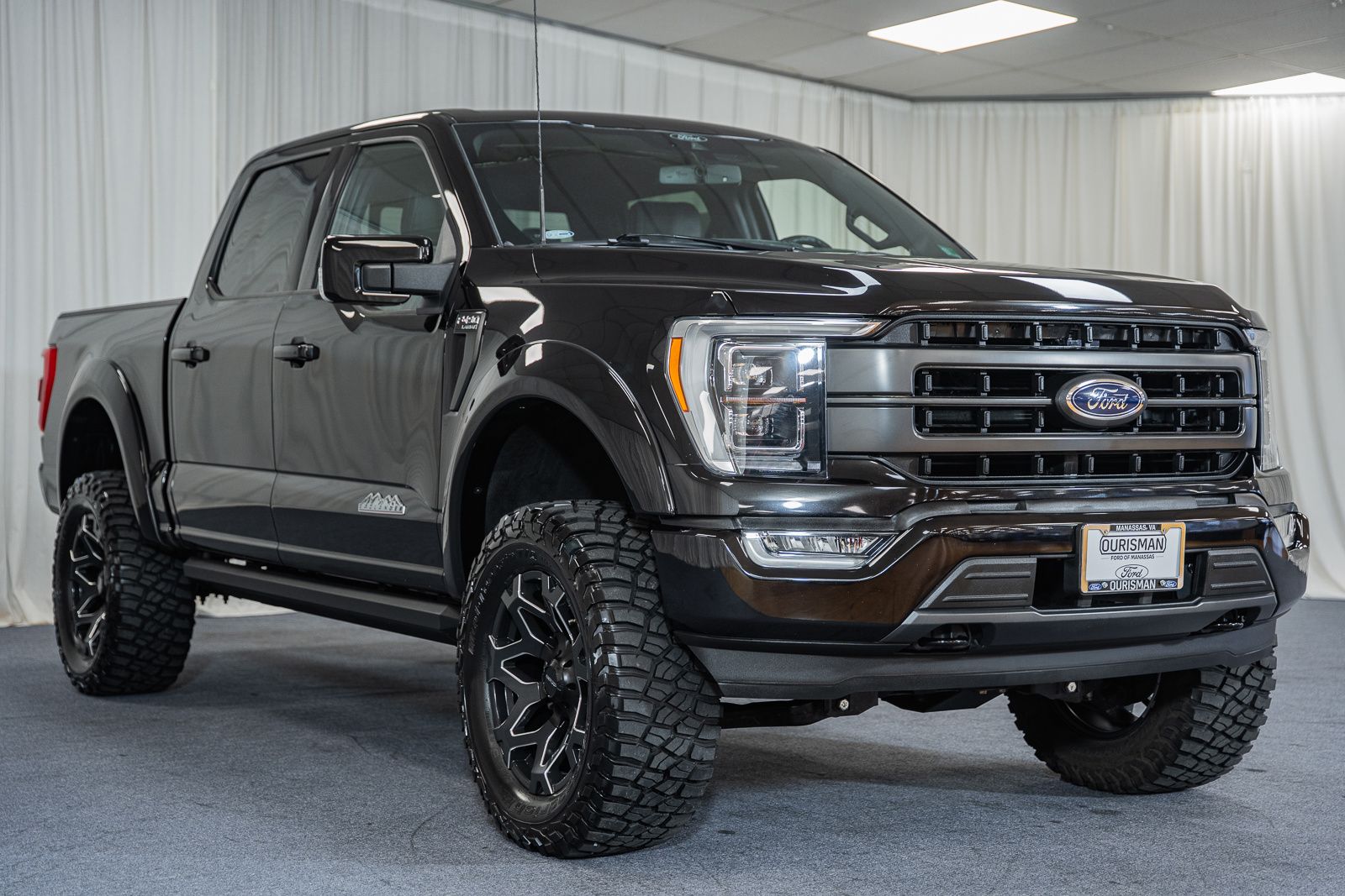 Agate Black Metallic 2021 Ford F-150 Pickup Truck Four-Wheel Drive Automatic