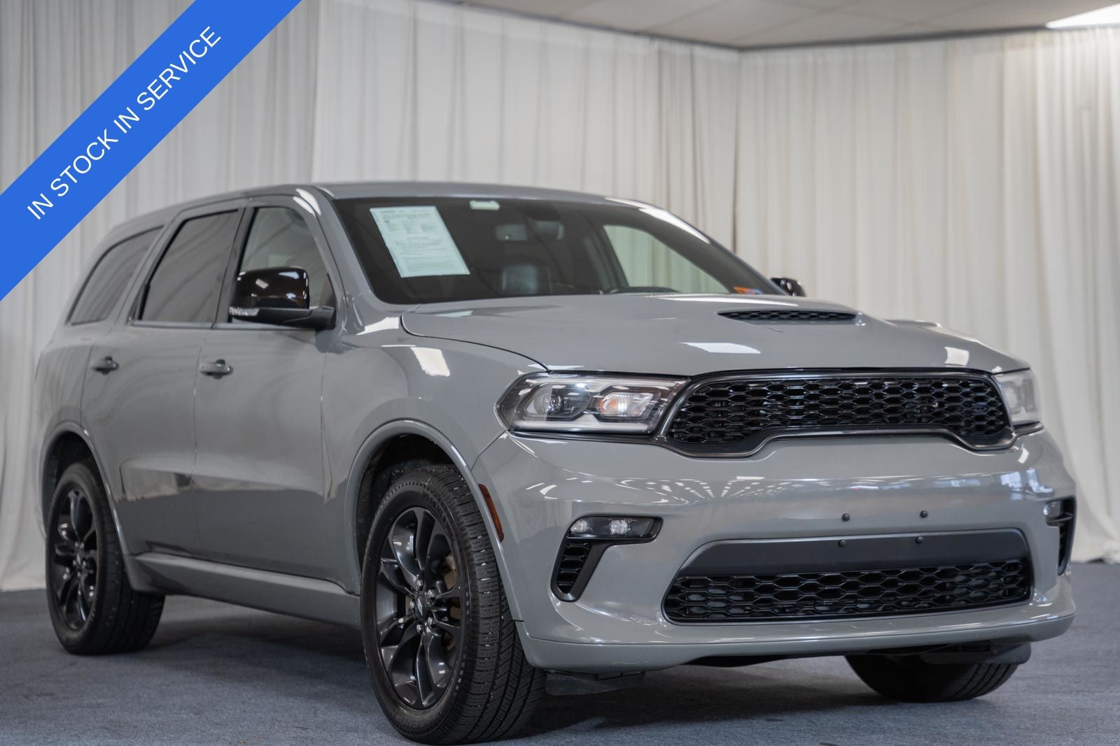 Destroyer Gray Clearcoat 2021 Dodge Durango SUV / Crossover All-Wheel Drive 8-Speed Automatic