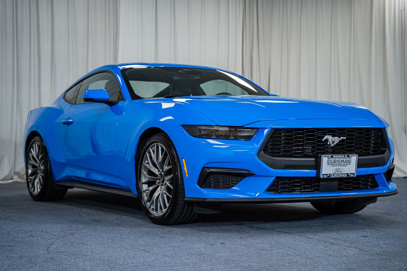 Grabber Blue Metallic 2025 Ford Mustang EcoBoost Premium Fastback RWD Coupe Rear-Wheel Drive Automatic