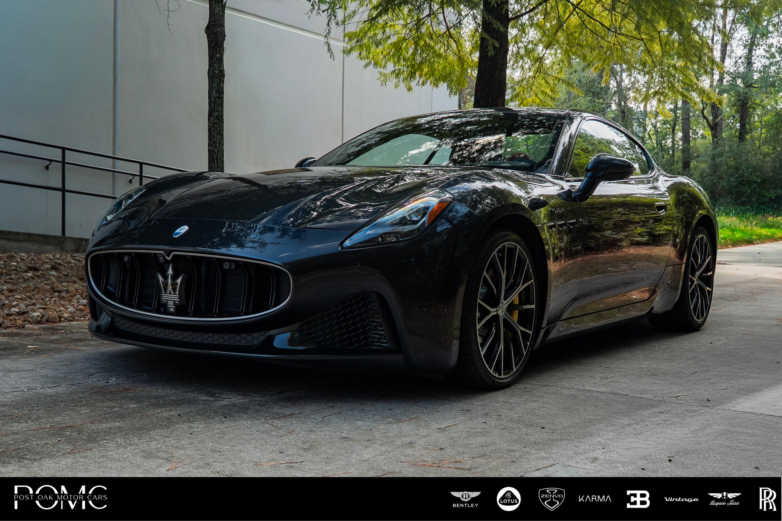 Nero Ribelle Metallic 2024 Maserati GranTurismo Coupe All-Wheel Drive 8-Speed Automatic