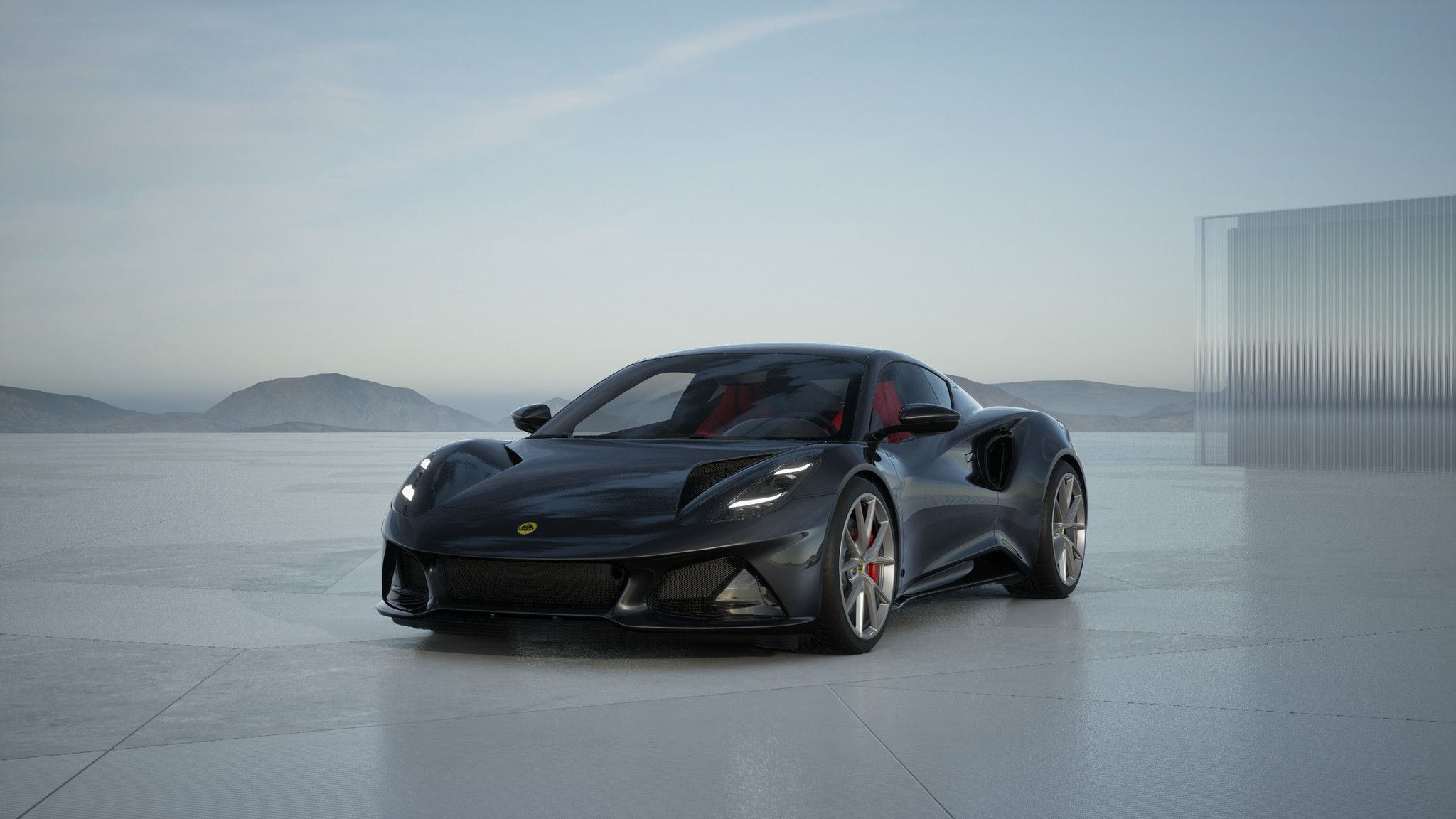 Cosmos Black 2024 Lotus Emira Coupe Rear-Wheel Drive 6-Speed Automatic