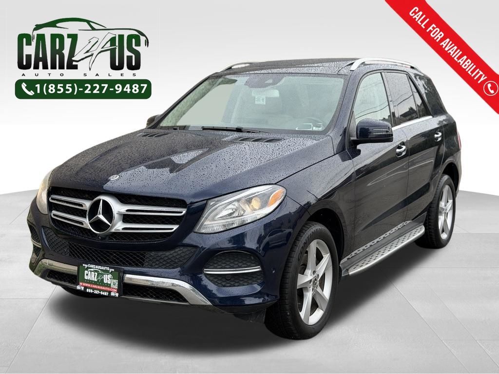 Blue 2017 Mercedes-Benz GLE SUV / Crossover All-Wheel Drive 7-Speed Automatic