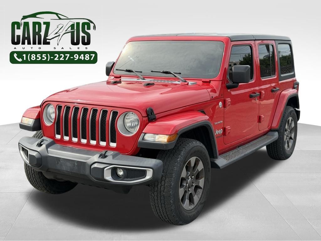 Firecracker Red Clearcoat 2018 Jeep Wrangler SUV / Crossover Four-Wheel Drive 8-Speed Automatic
