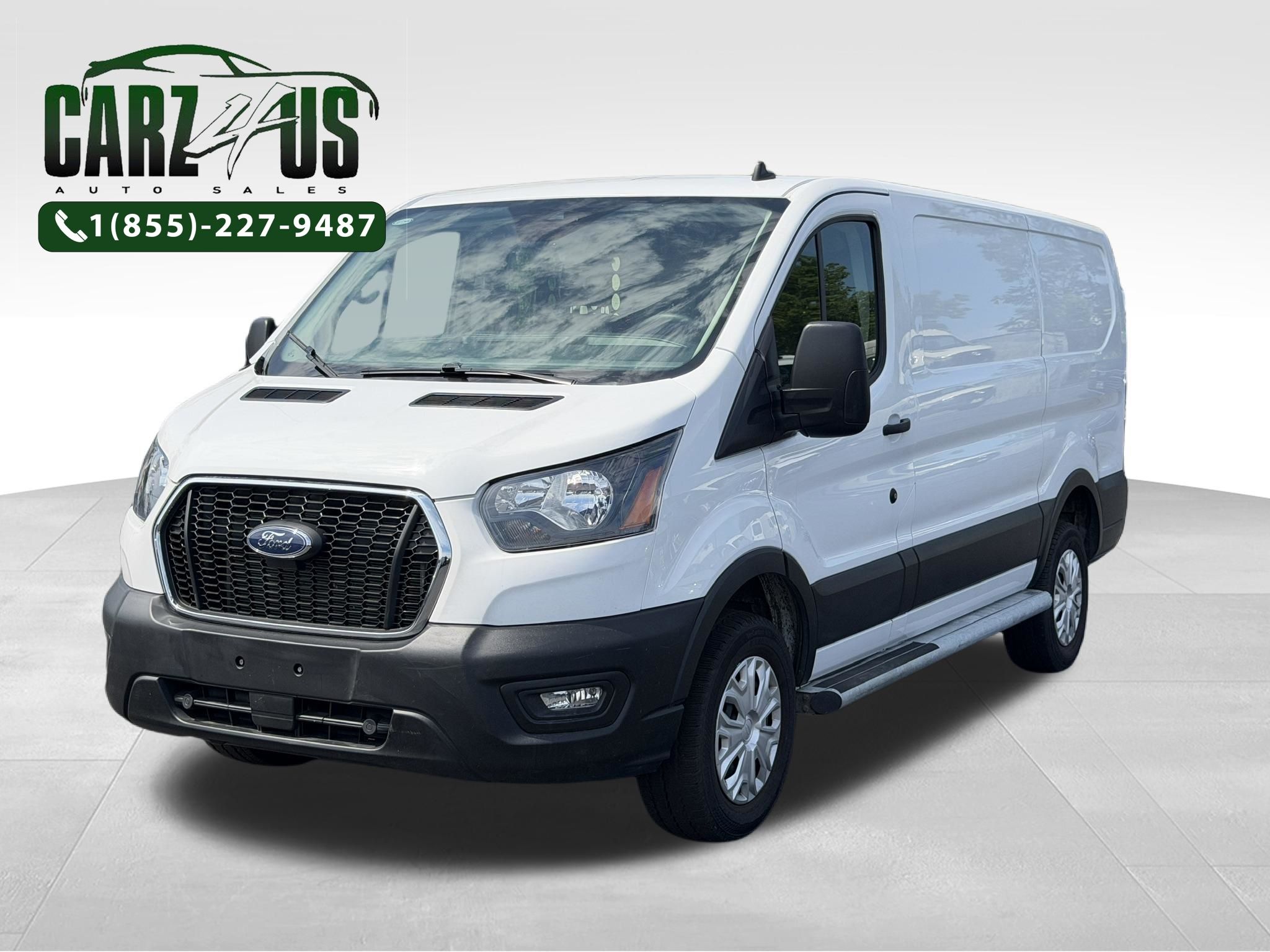 Oxford White 2025 Ford Transit Cargo Van Rear-Wheel Drive