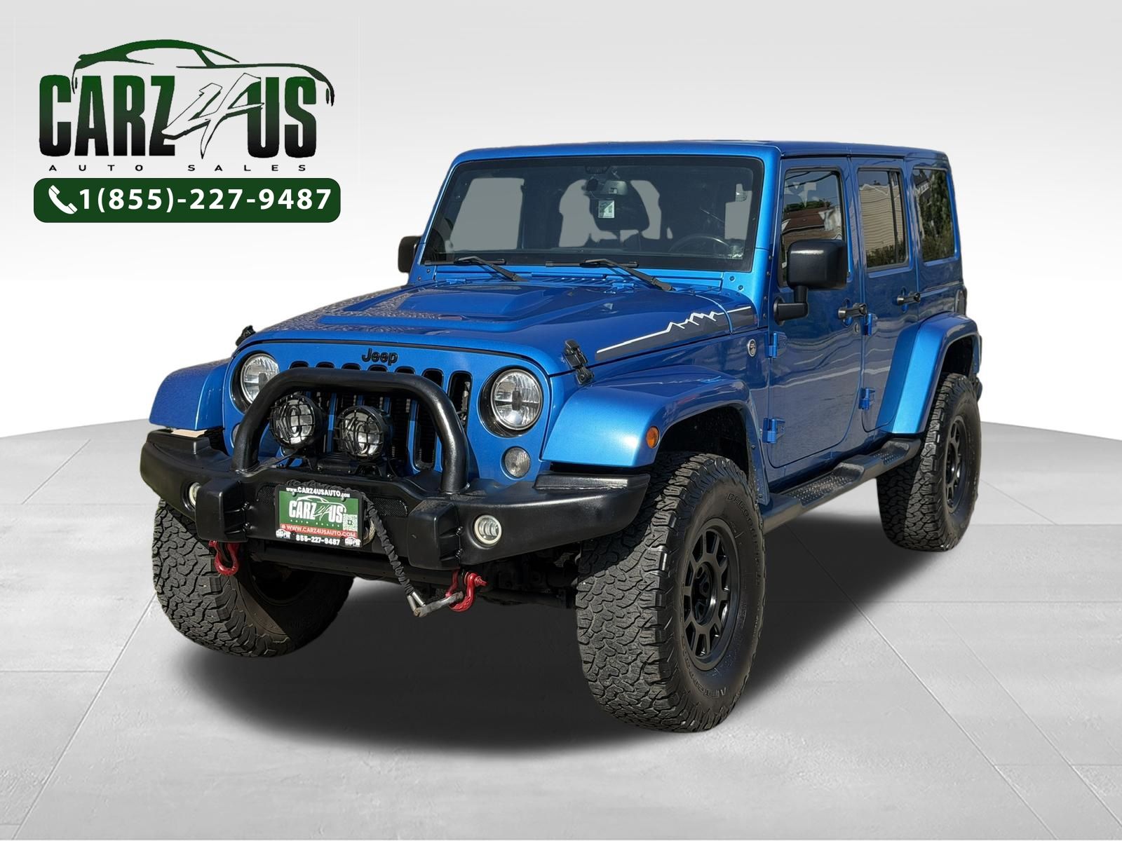 Hydro Blue Pearl Coat 2014 Jeep Wrangler SUV / Crossover Four-Wheel Drive 5-Speed Automatic