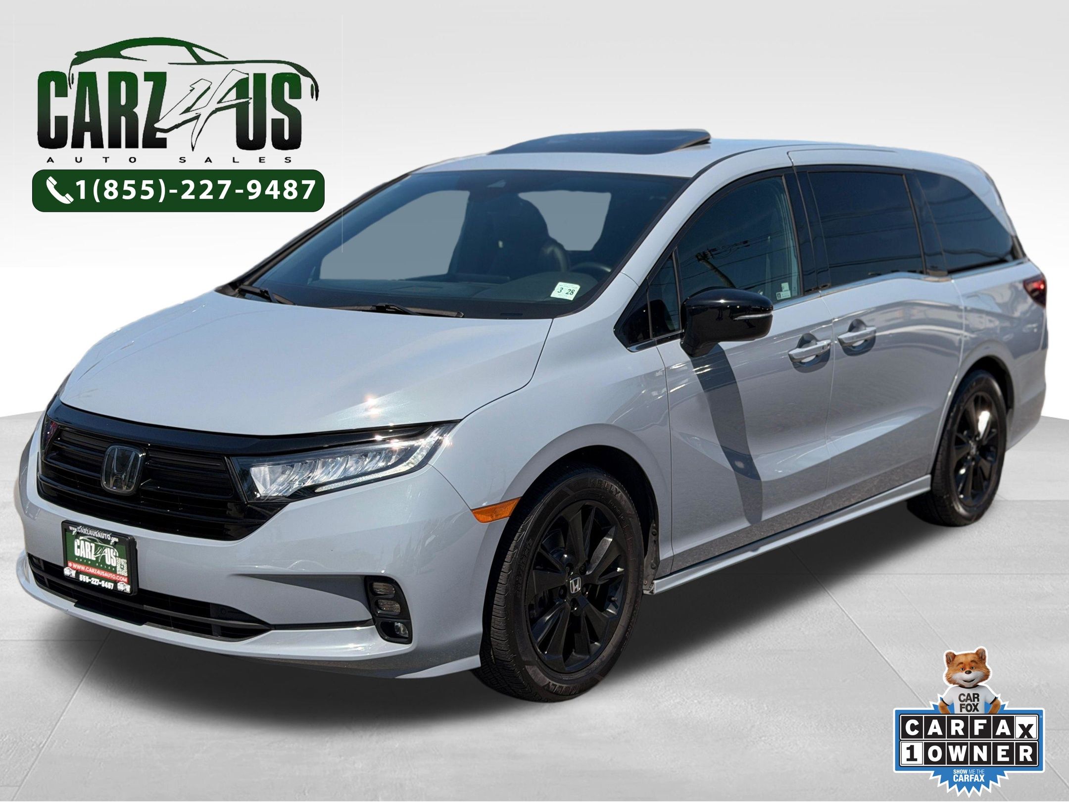 Sonic Gray Pearl 2023 Honda Odyssey Minivan Front-Wheel Drive Automatic