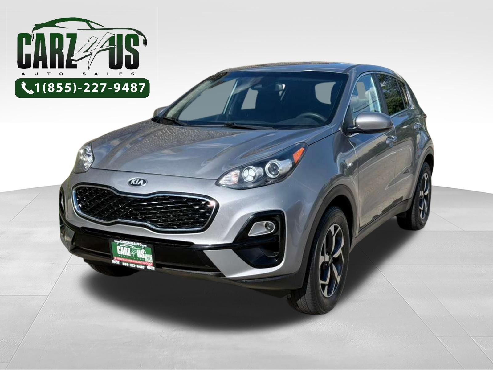 Steel Gray 2022 Kia Sportage SUV / Crossover All-Wheel Drive 6-Speed Automatic Overdrive