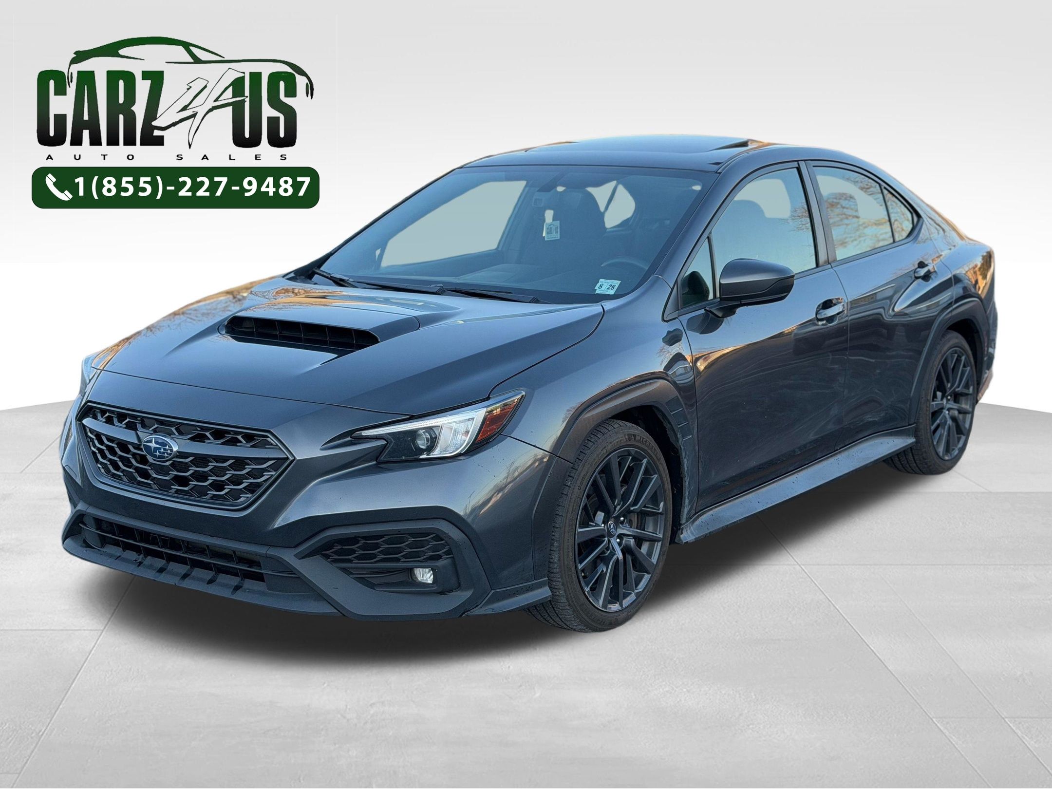 Magnetite Gray Metallic 2023 Subaru WRX Premium AWD Sedan All-Wheel Drive 6-Speed Manual