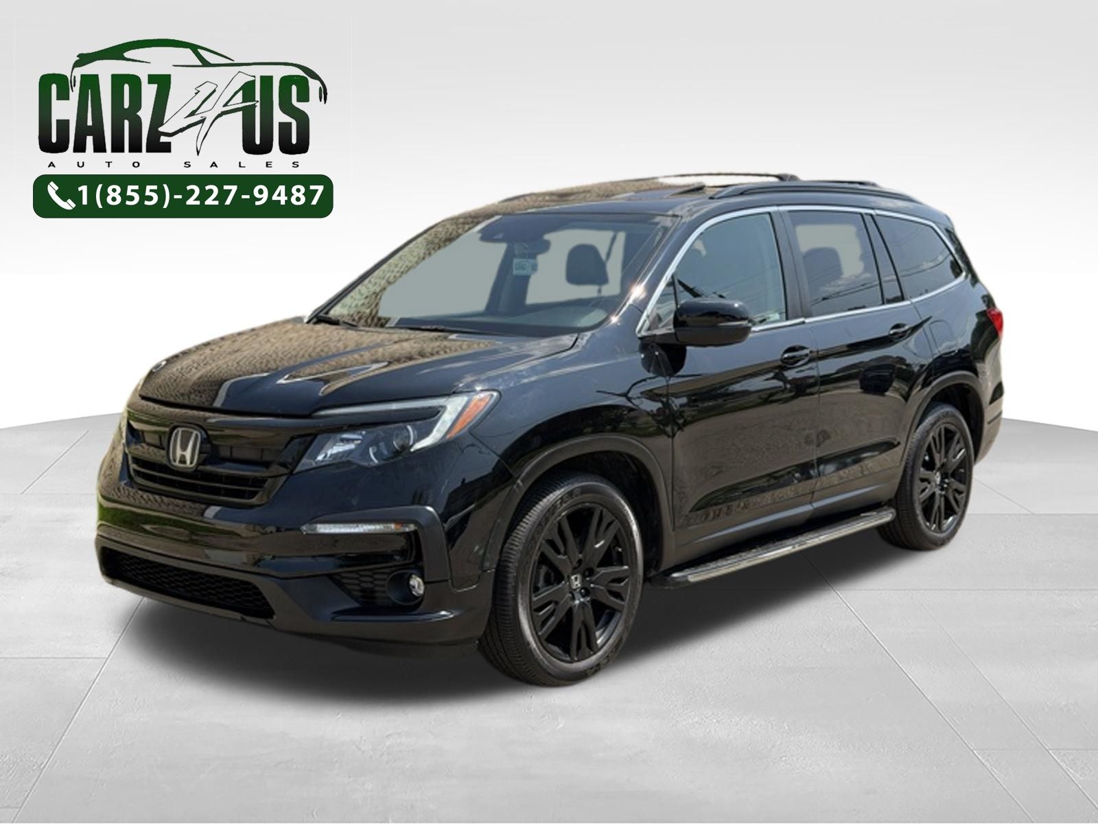 Crystal Black Pearl 2021 Honda Pilot SUV / Crossover All-Wheel Drive 9-Speed Automatic