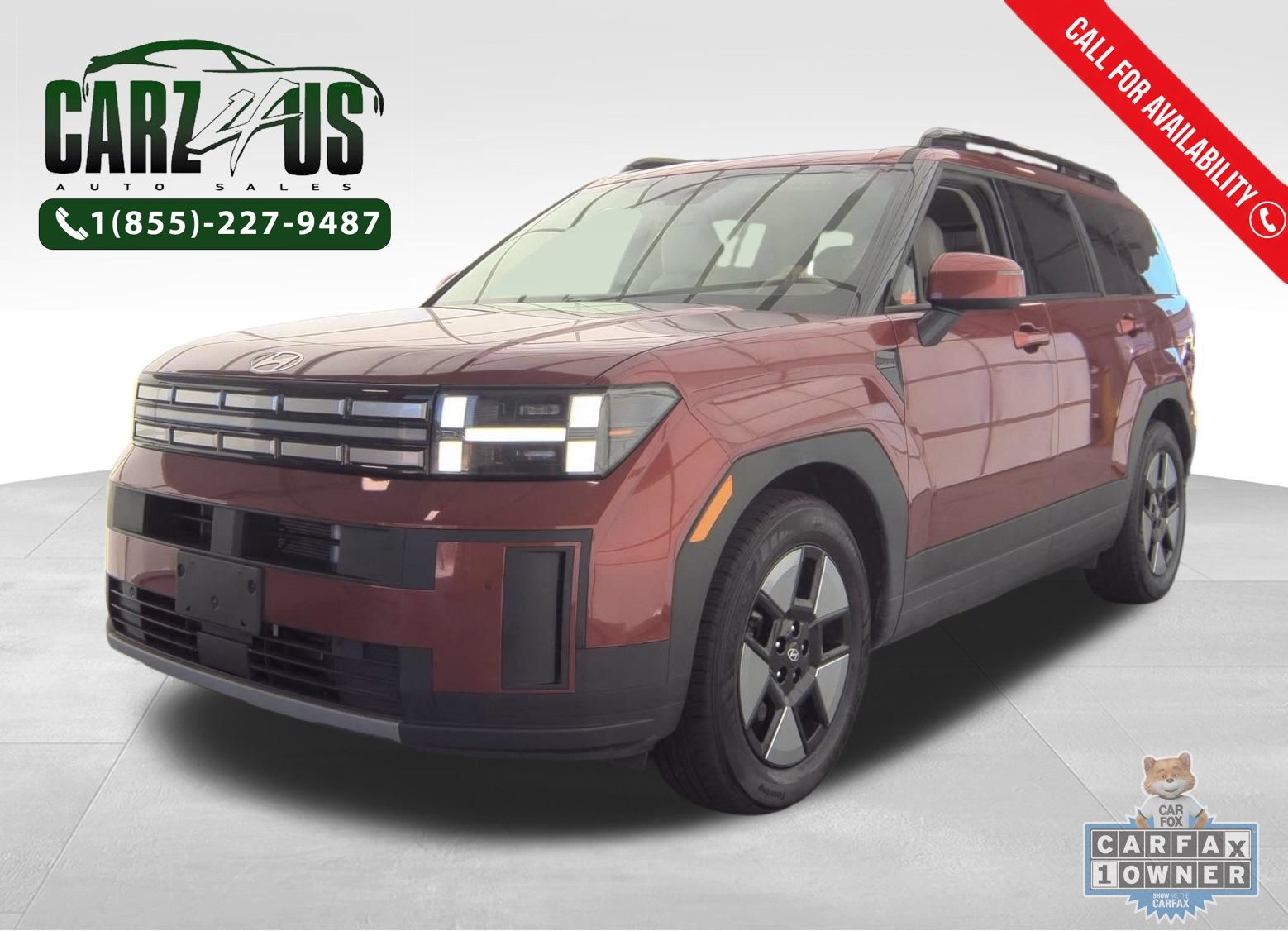 Ultimate Red 2024 Hyundai Santa Fe Hybrid SUV / Crossover All-Wheel Drive 6-Speed Automatic