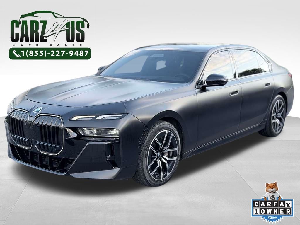 Black Sapphire Metallic 2023 BMW 7 Series Sedan All-Wheel Drive 8-Speed Automatic