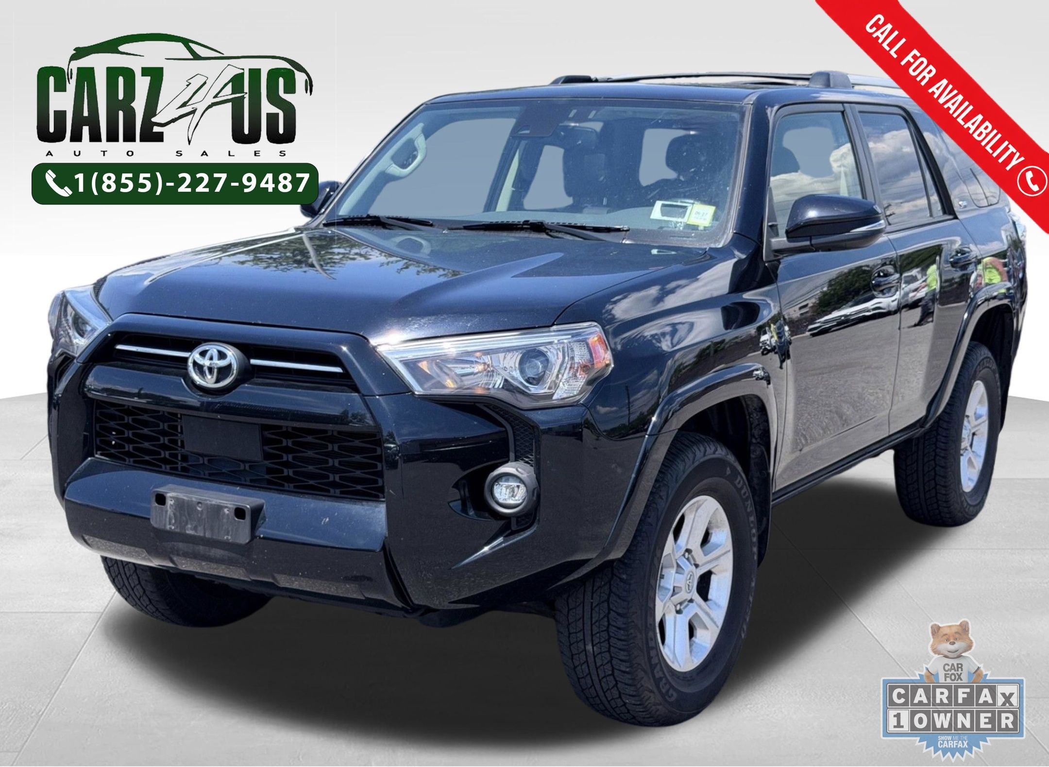 Midnight Black Metallic 2023 Toyota 4Runner SUV / Crossover Four-Wheel Drive 5-Speed Automatic