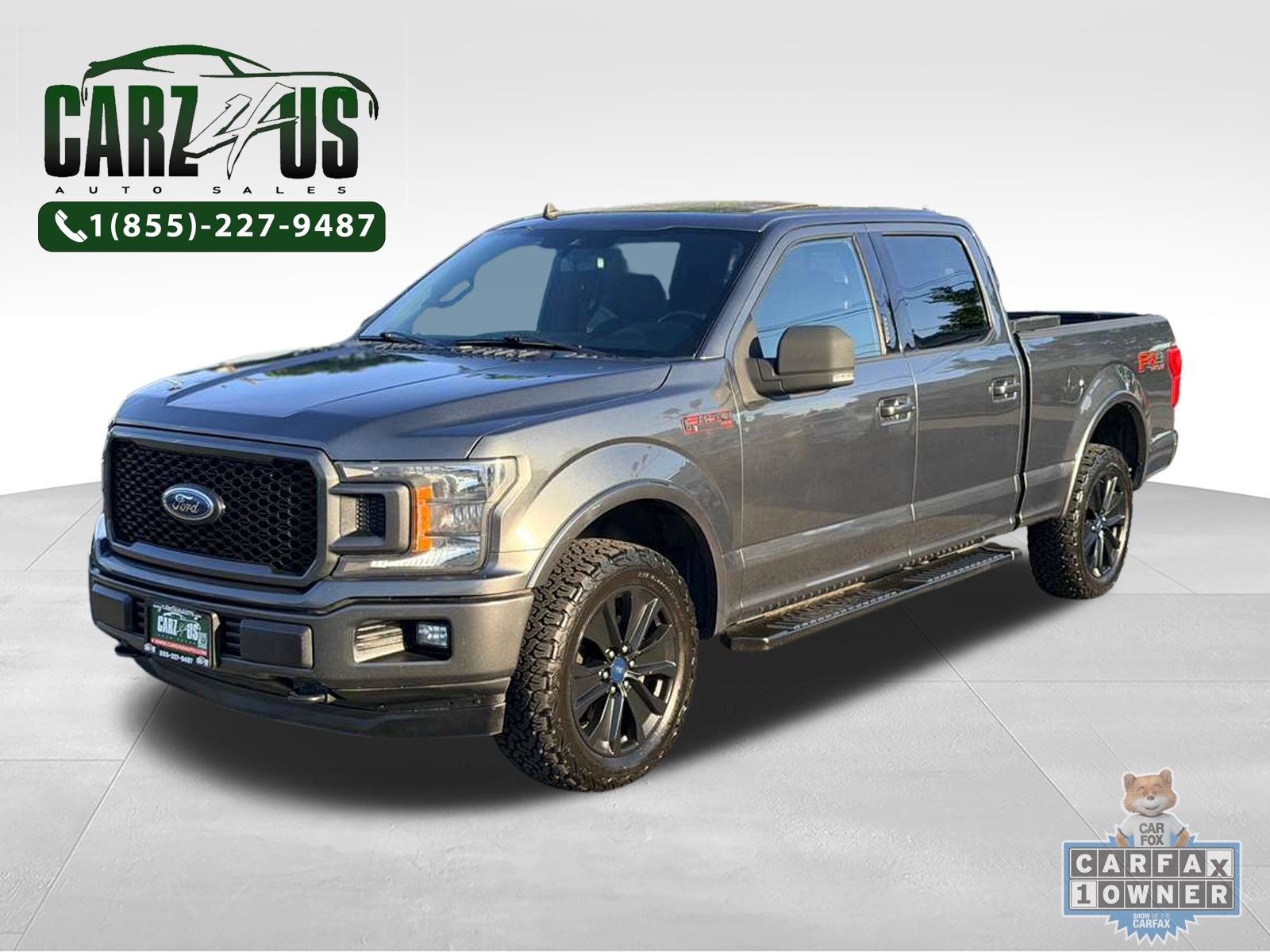 Gray (Magnetic) 2020 Ford F-150 Pickup Truck Four-Wheel Drive Automatic