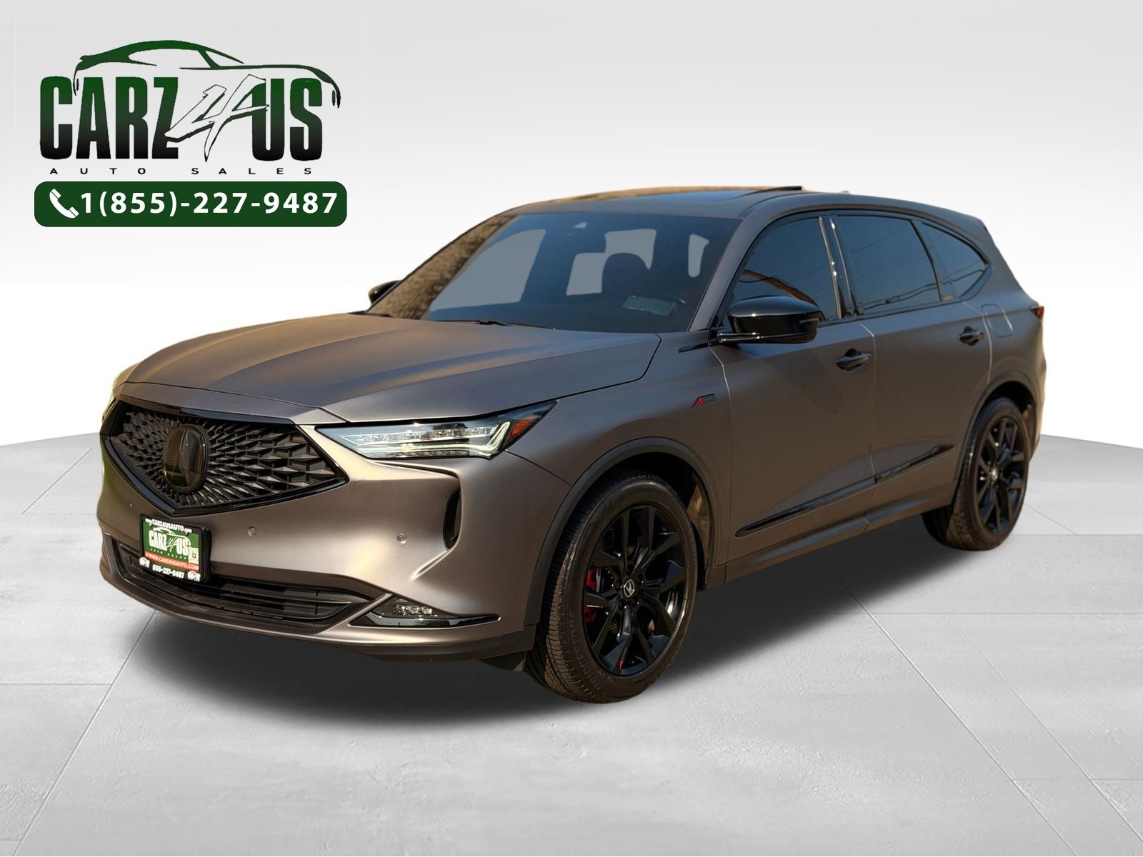 Liquid Carbon Metallic 2022 Acura MDX SUV / Crossover All-Wheel Drive Automatic