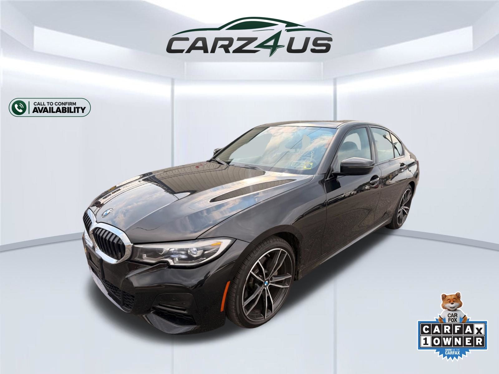 Black Sapphire Metallic 2022 BMW 3 Series Sedan All-Wheel Drive 8-Speed Automatic