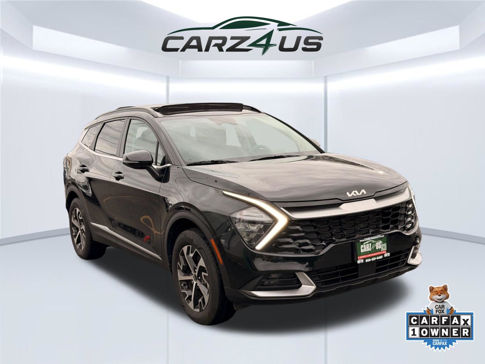 Black 2023 Kia Sportage SUV / Crossover All-Wheel Drive 8-Speed Automatic
