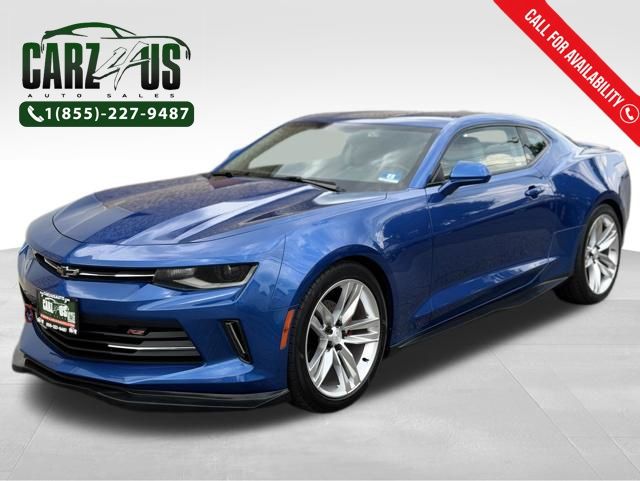Hyper Blue Metallic 2016 Chevrolet Camaro Coupe Rear-Wheel Drive 6-Speed Manual