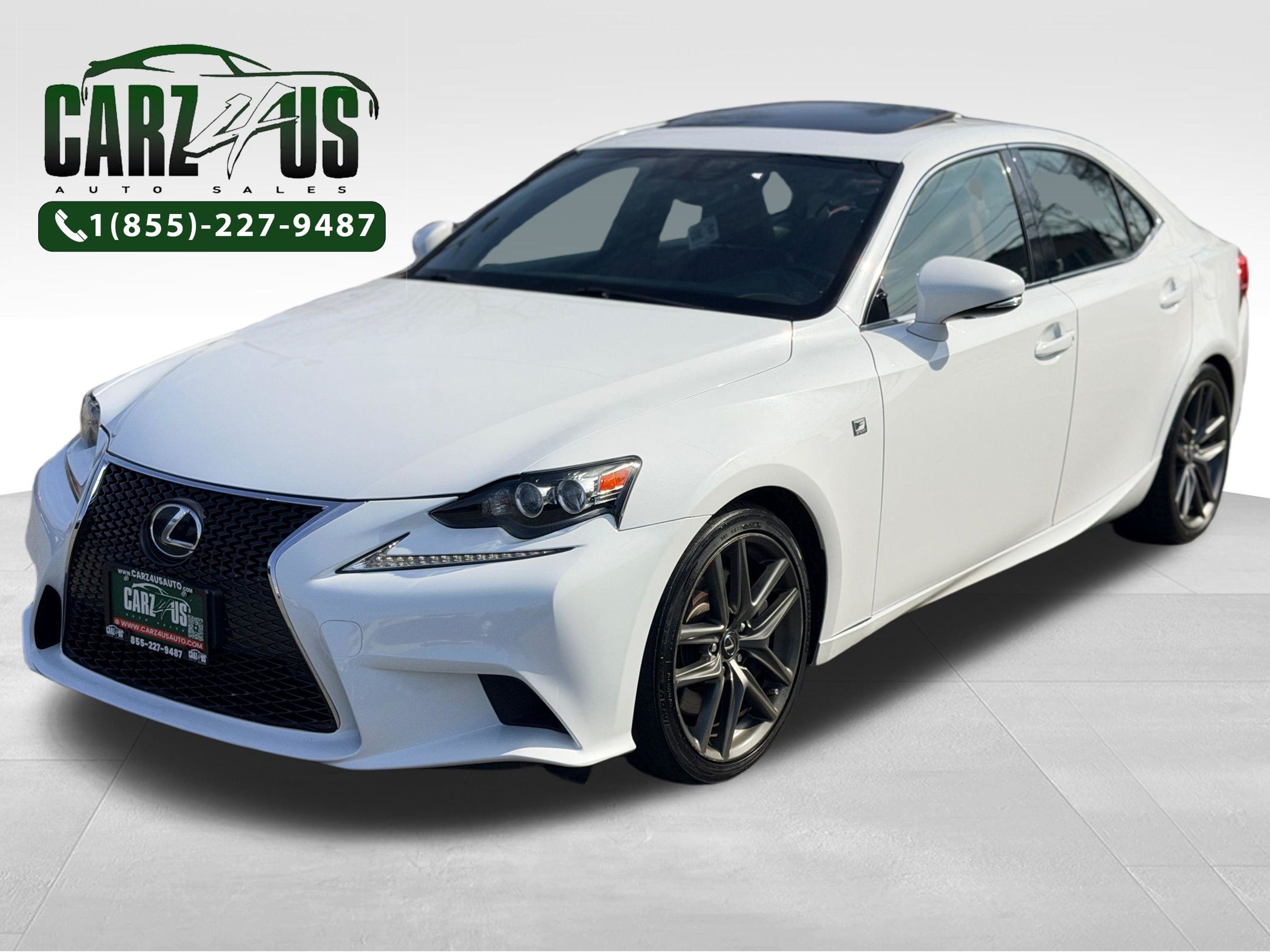 White 2016 Lexus IS 300 AWD Sedan All-Wheel Drive 6-Speed Automatic