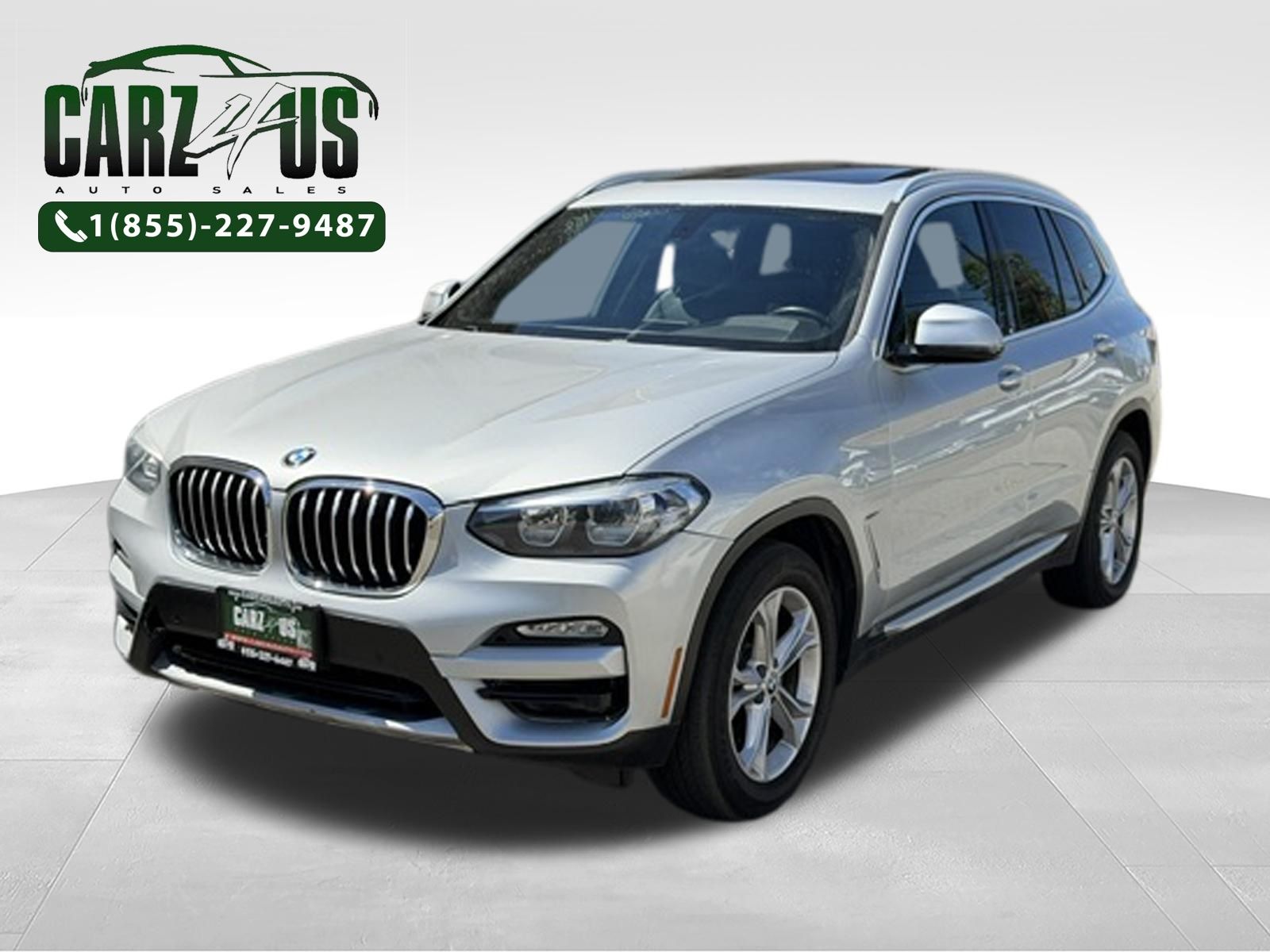 Glacier Silver Metallic 2018 BMW X3 SUV / Crossover All-Wheel Drive 8-Speed Automatic