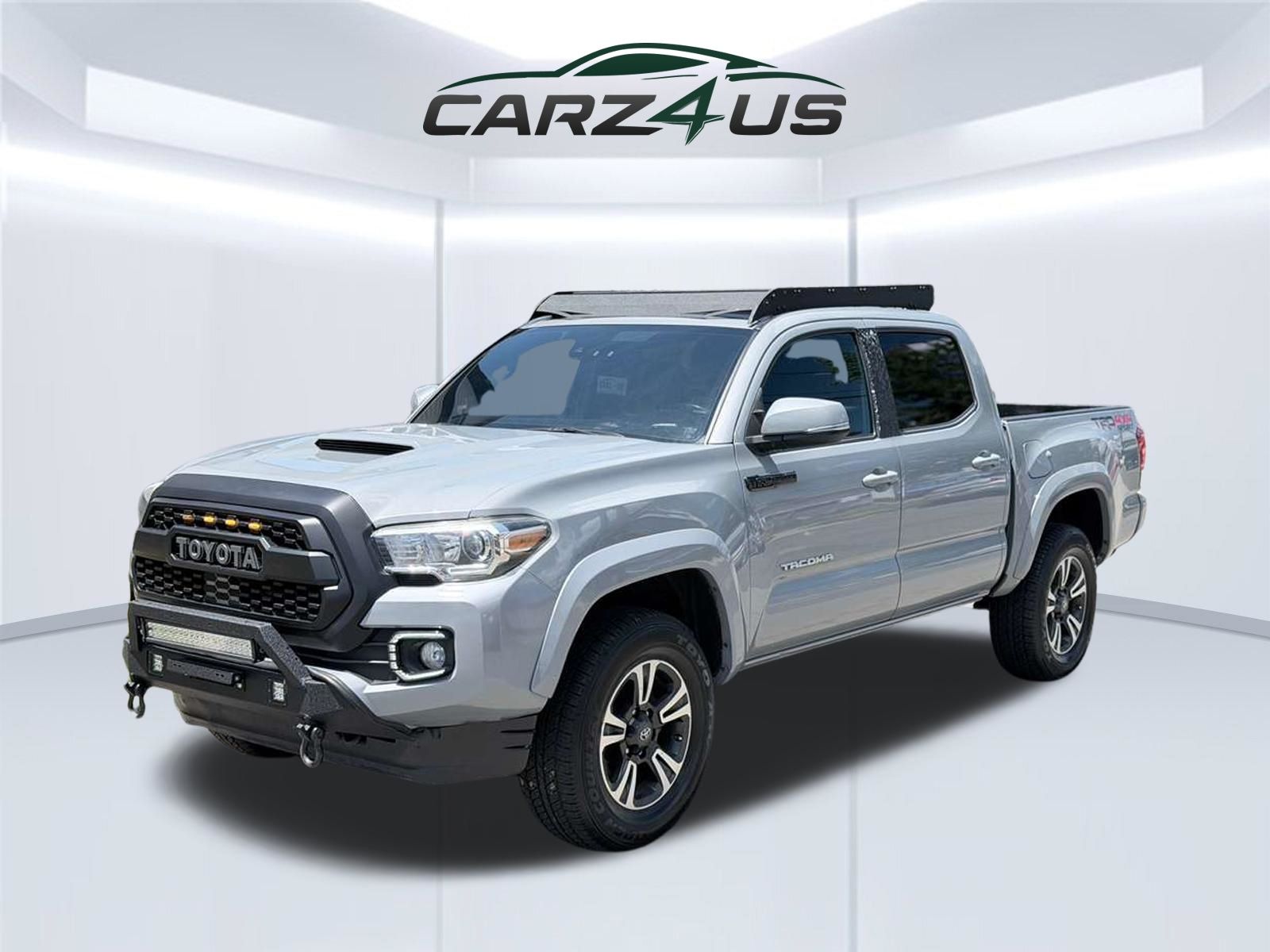 Gray 2018 Toyota Tacoma Pickup Truck Four-Wheel Drive 6-Speed Automatic