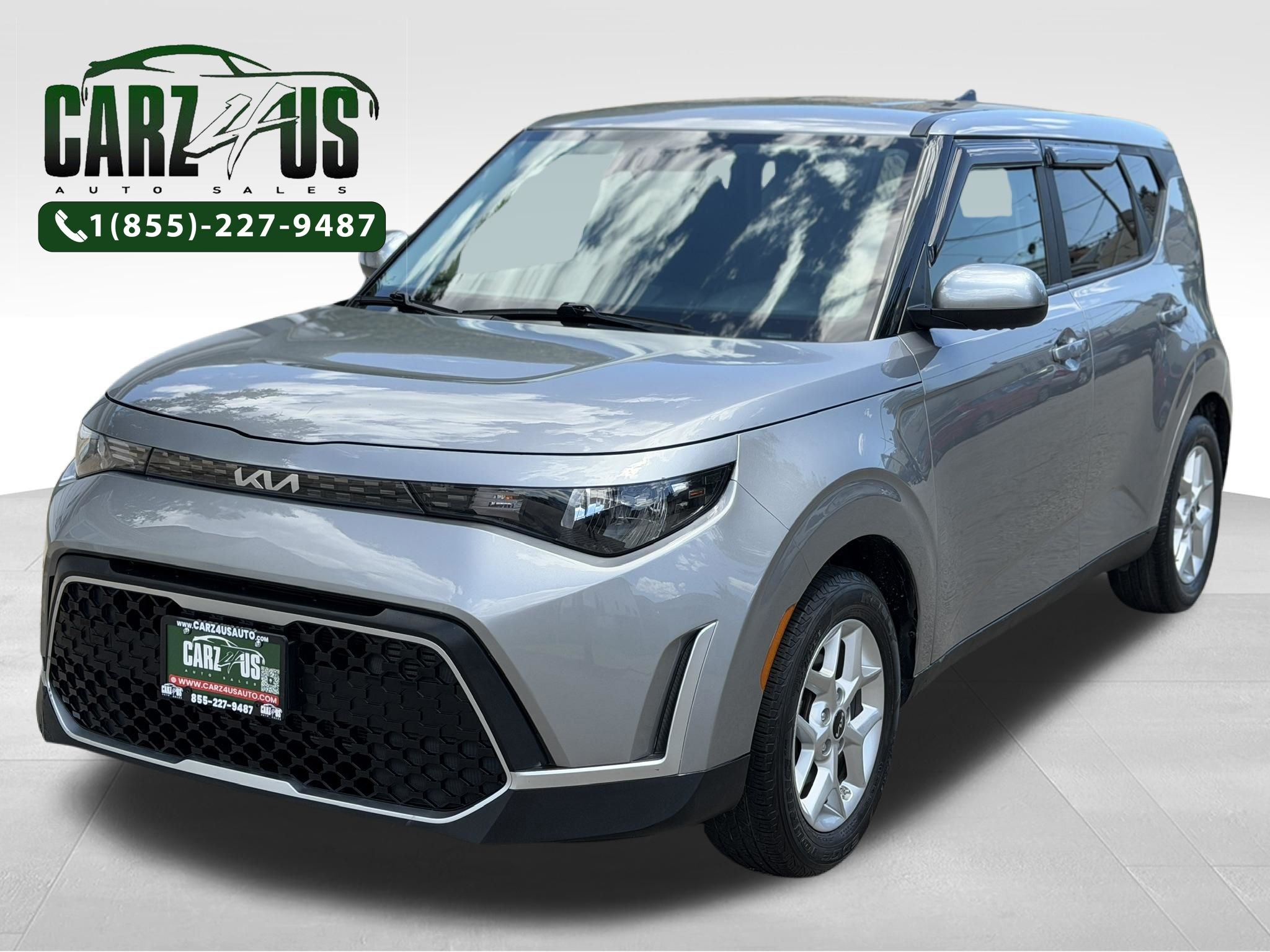 Steel Gray 2023 Kia Soul SUV / Crossover Front-Wheel Drive Continuously Variable Transmission