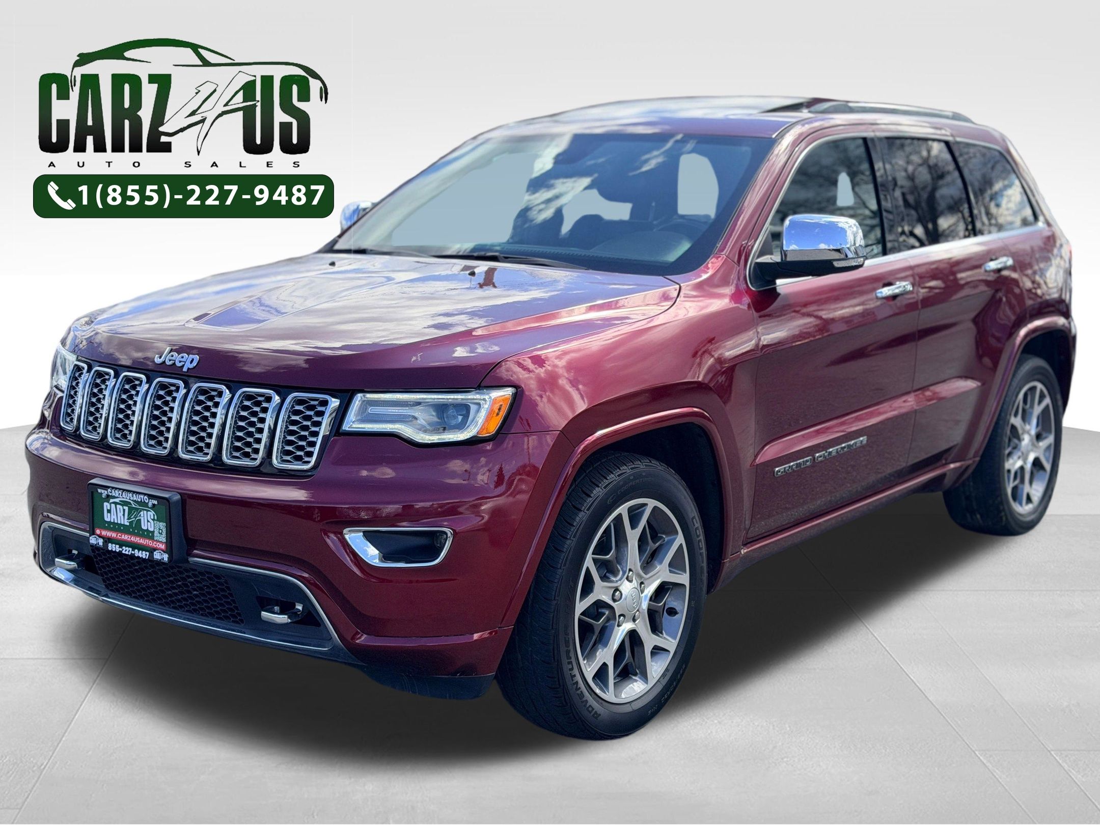 Velvet Red Pearlcoat 2020 Jeep Grand Cherokee Overland 4WD SUV / Crossover Four-Wheel Drive 8-Speed Automatic