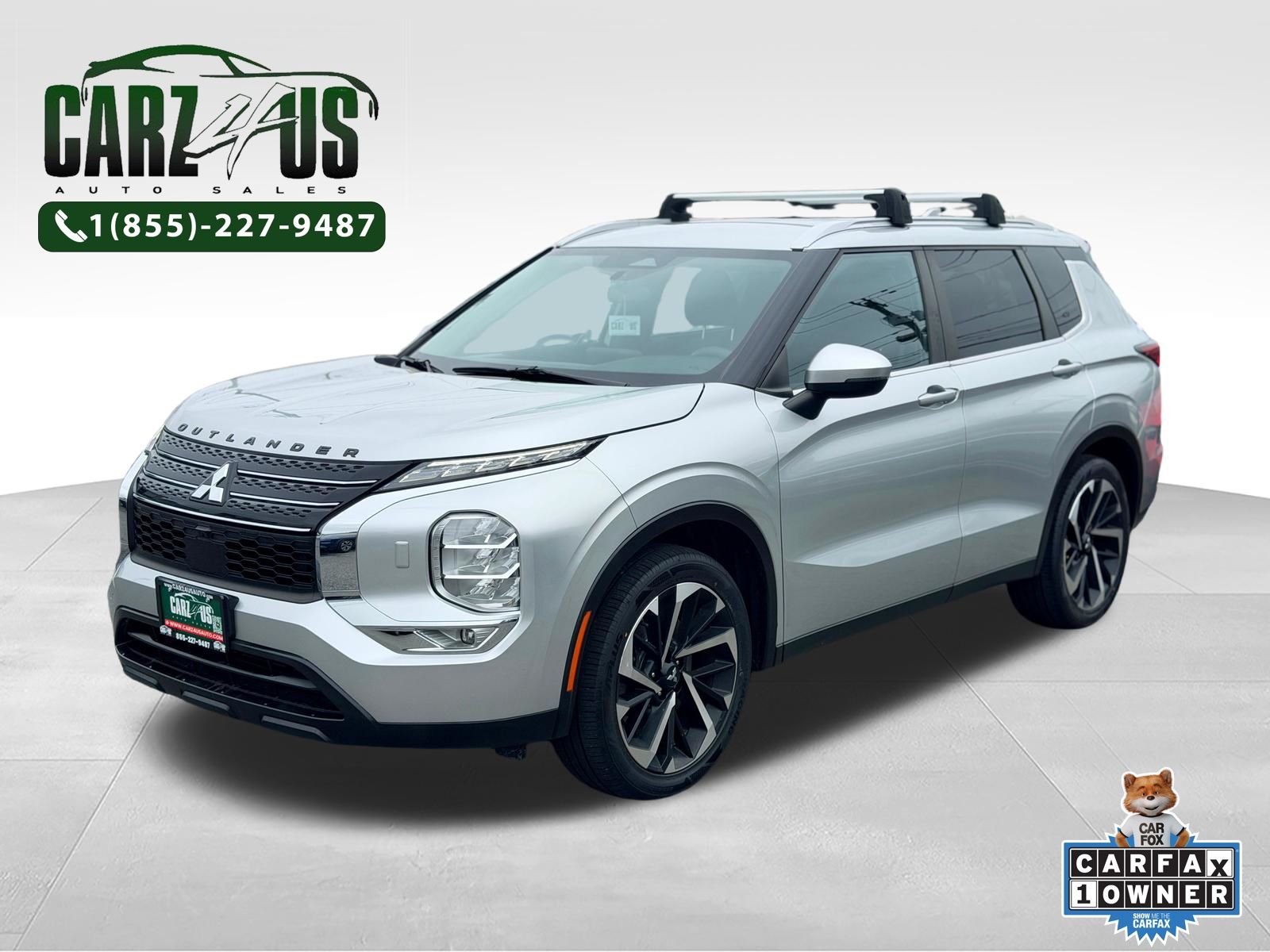 Silver 2022 Mitsubishi Outlander SUV / Crossover All-Wheel Drive Continuously Variable Transmission
