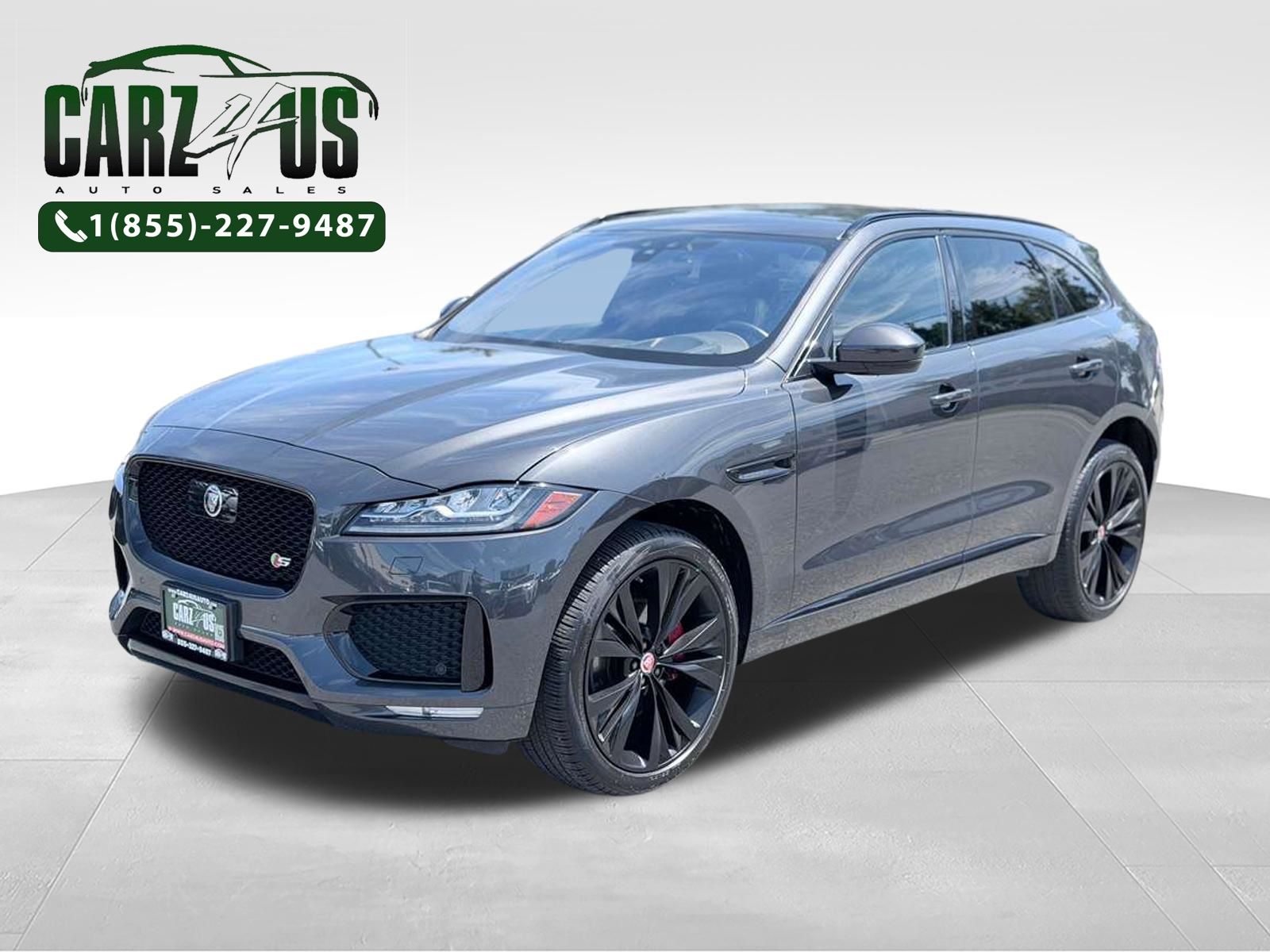 Gray 2020 Jaguar F-PACE SUV / Crossover All-Wheel Drive 8-Speed Automatic