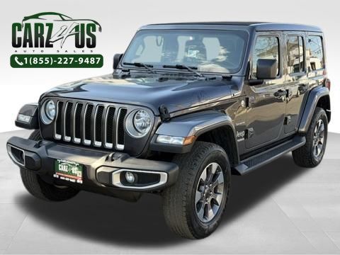 Gray (Granite Crystal Metallic Clearcoat) 2021 Jeep Wrangler Unlimited Sahara 4WD SUV / Crossover Four-Wheel Drive 8-Speed Automatic