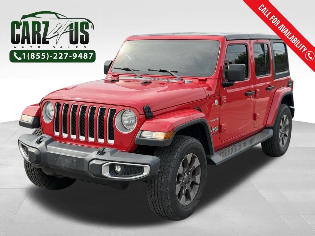 Firecracker Red Clearcoat 2018 Jeep Wrangler SUV / Crossover Four-Wheel Drive 8-Speed Automatic