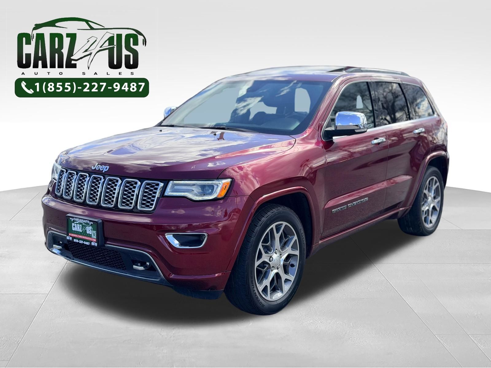 Velvet Red Pearlcoat 2020 Jeep Grand Cherokee SUV / Crossover Four-Wheel Drive 8-Speed Automatic