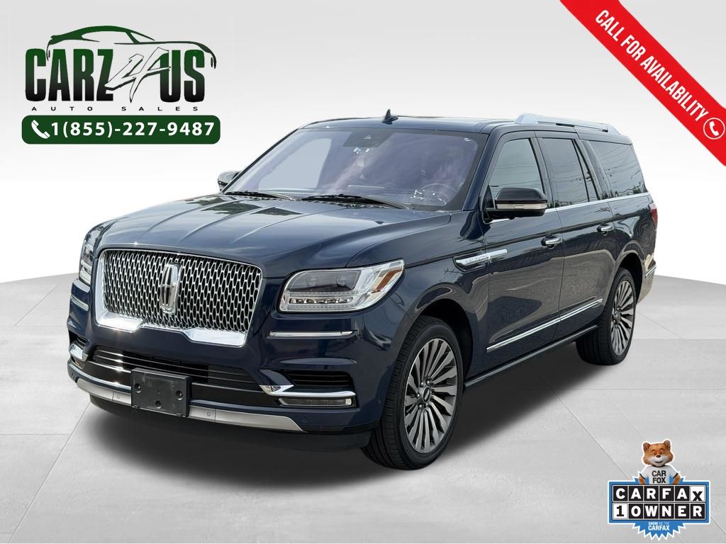Blue 2019 Lincoln Navigator SUV / Crossover Four-Wheel Drive Automatic