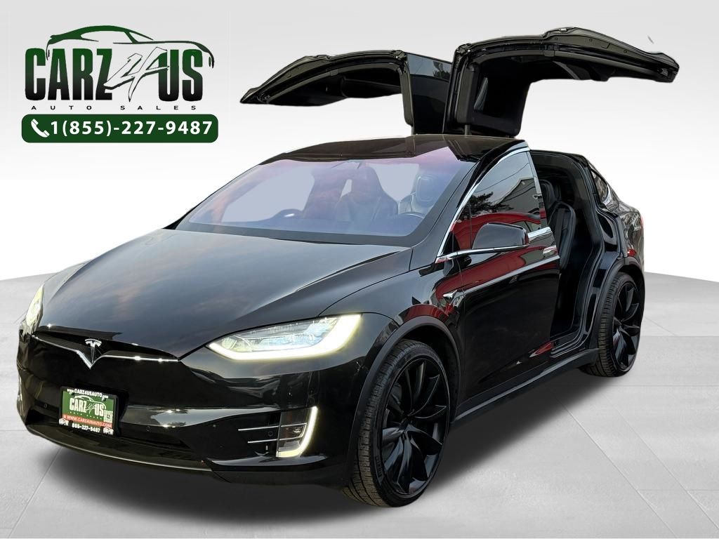 Black 2018 Tesla Model X 100D AWD SUV / Crossover All-Wheel Drive 1-Speed Automatic