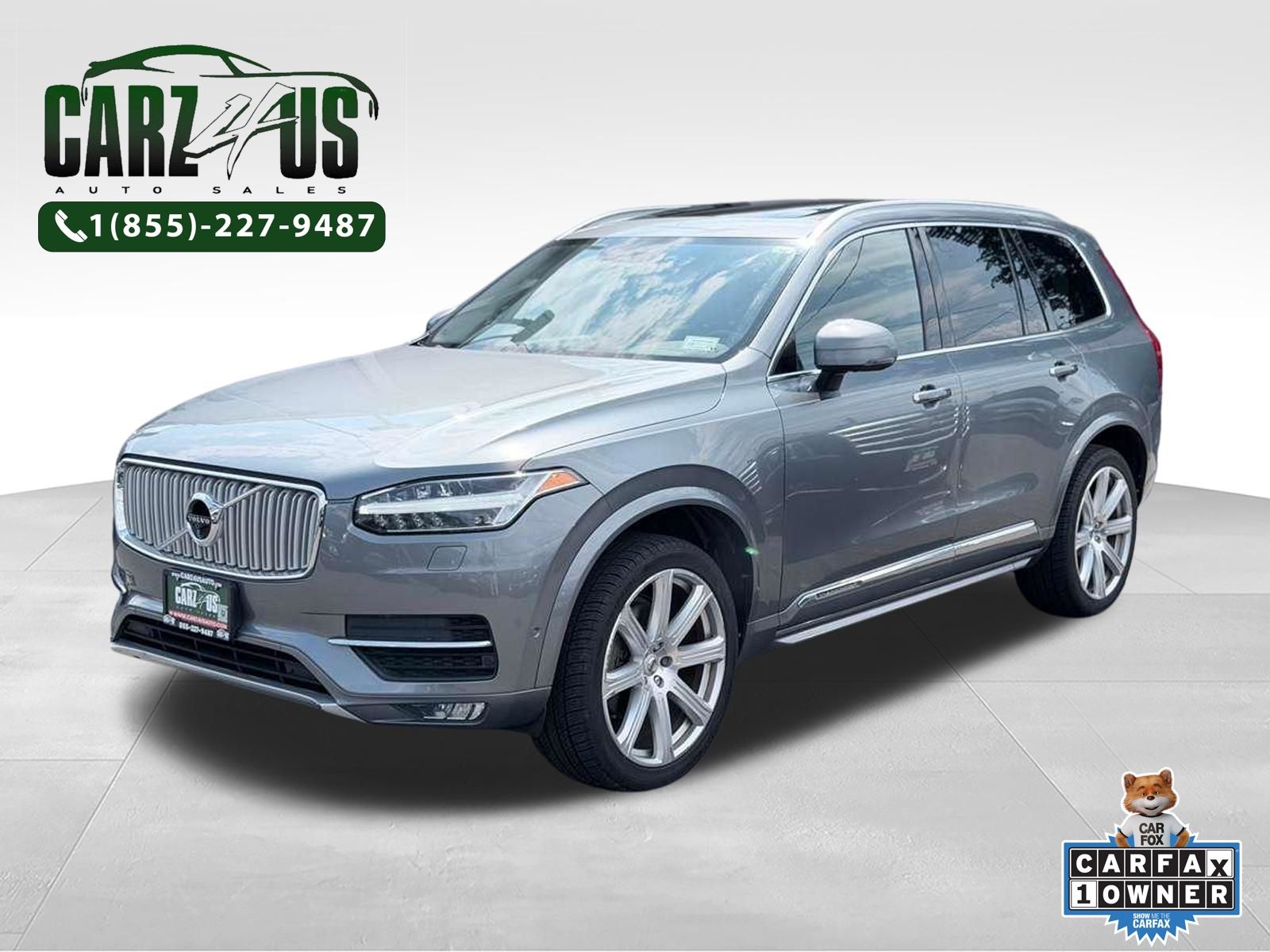 Gray Metallic 2018 Volvo XC90 SUV / Crossover All-Wheel Drive Automatic