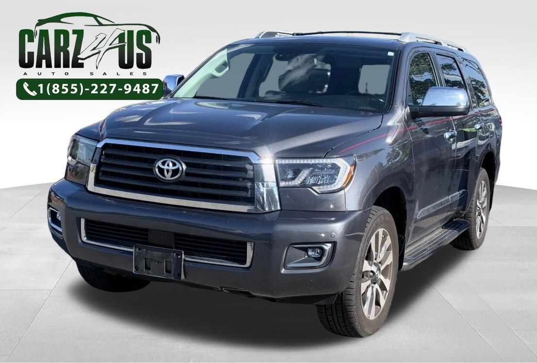 Magnetic Gray Metallic 2018 Toyota Sequoia SUV / Crossover Four-Wheel Drive 6-Speed Automatic
