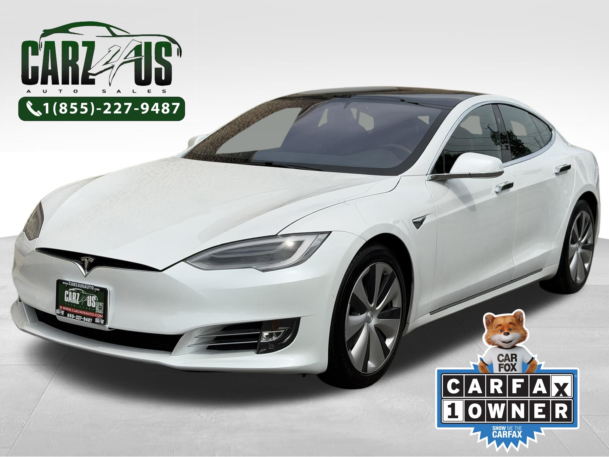 White 2020 Tesla Model S Performance AWD Sedan All-Wheel Drive 1-Speed Automatic
