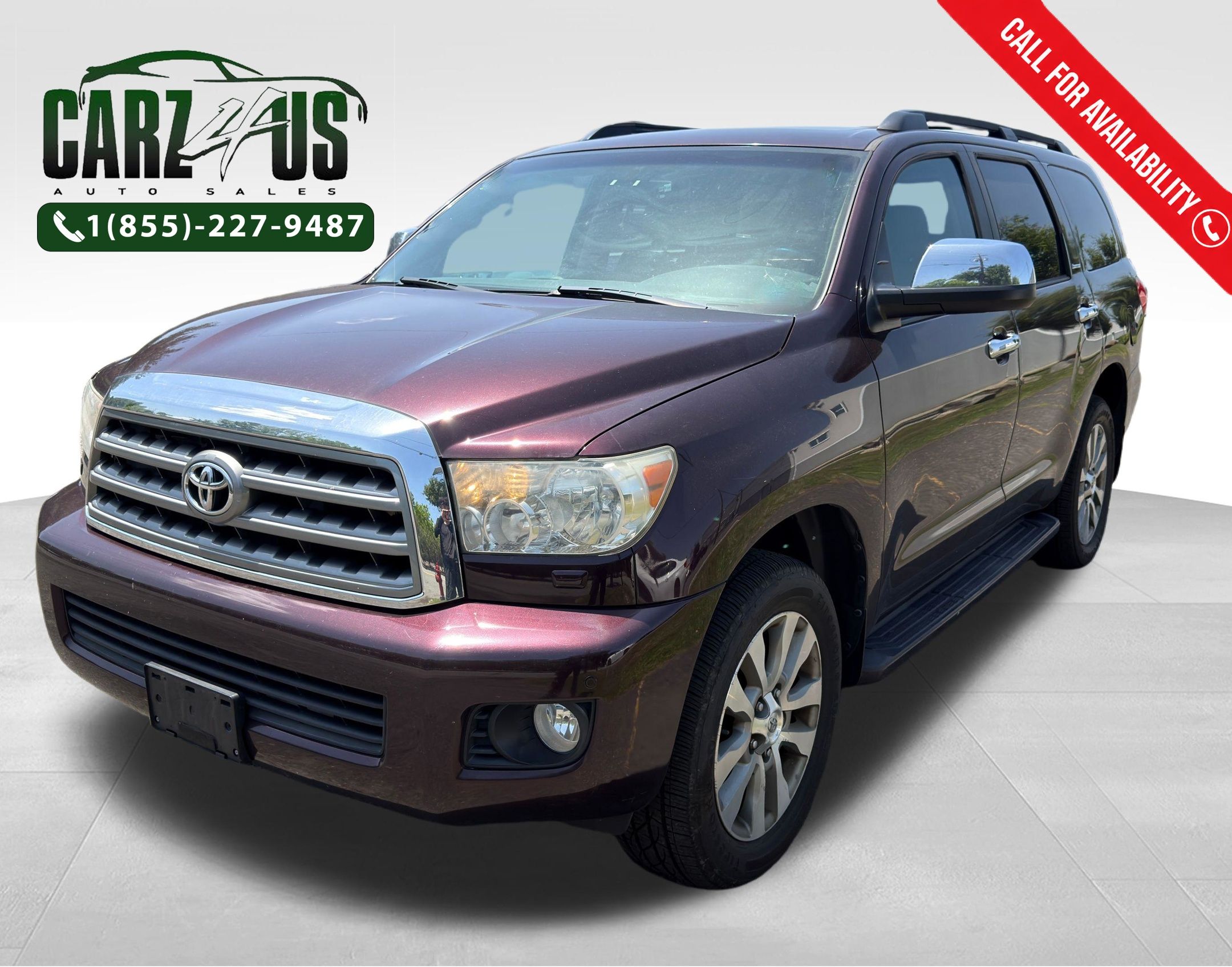 Red (Sizzling Crimson Mica) 2016 Toyota Sequoia SUV / Crossover Four-Wheel Drive 6-Speed Automatic