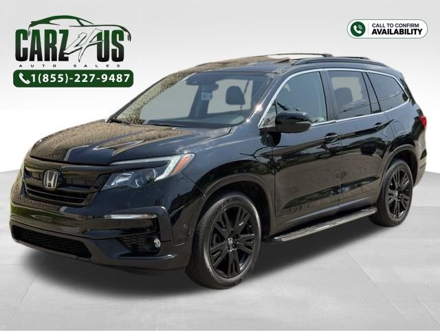 Crystal Black Pearl 2021 Honda Pilot SUV / Crossover All-Wheel Drive 9-Speed Automatic