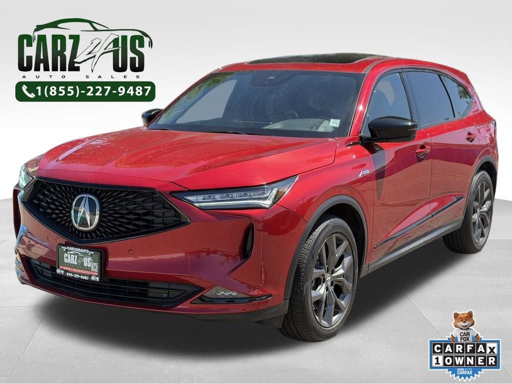 Performance Red 2024 Acura MDX SUV / Crossover All-Wheel Drive Automatic