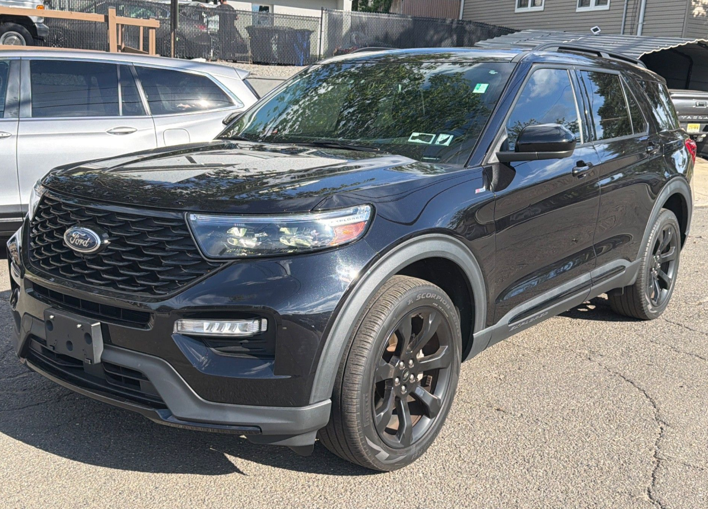 Black Metallic 2023 Ford Explorer SUV / Crossover All-Wheel Drive Automatic