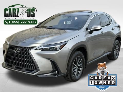 Silver 2022 Lexus NX 350 AWD SUV / Crossover All-Wheel Drive 8-Speed Automatic