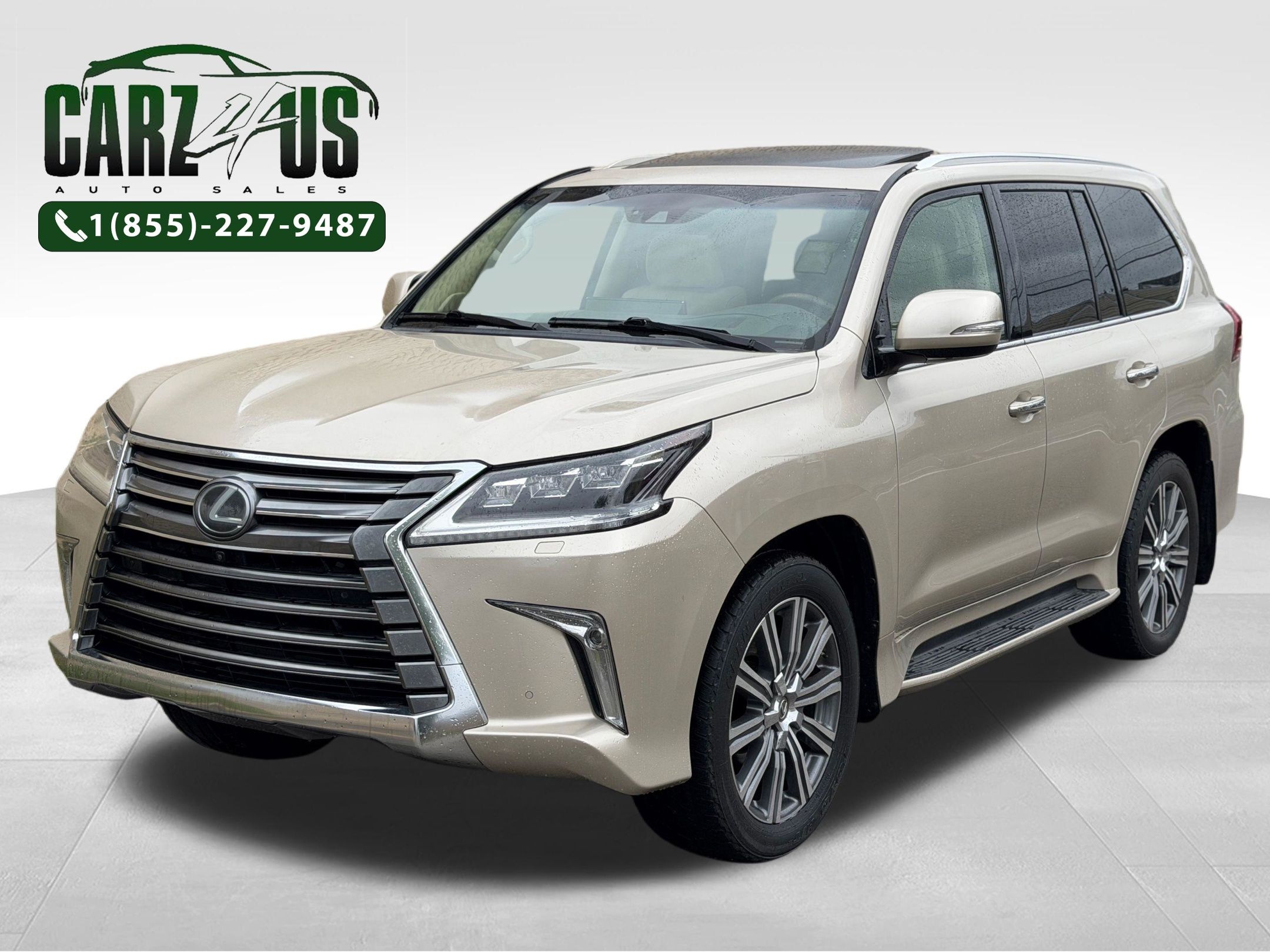 Cashmere Metallic 2017 Lexus LX 570 4WD SUV / Crossover All-Wheel Drive 8-Speed Automatic